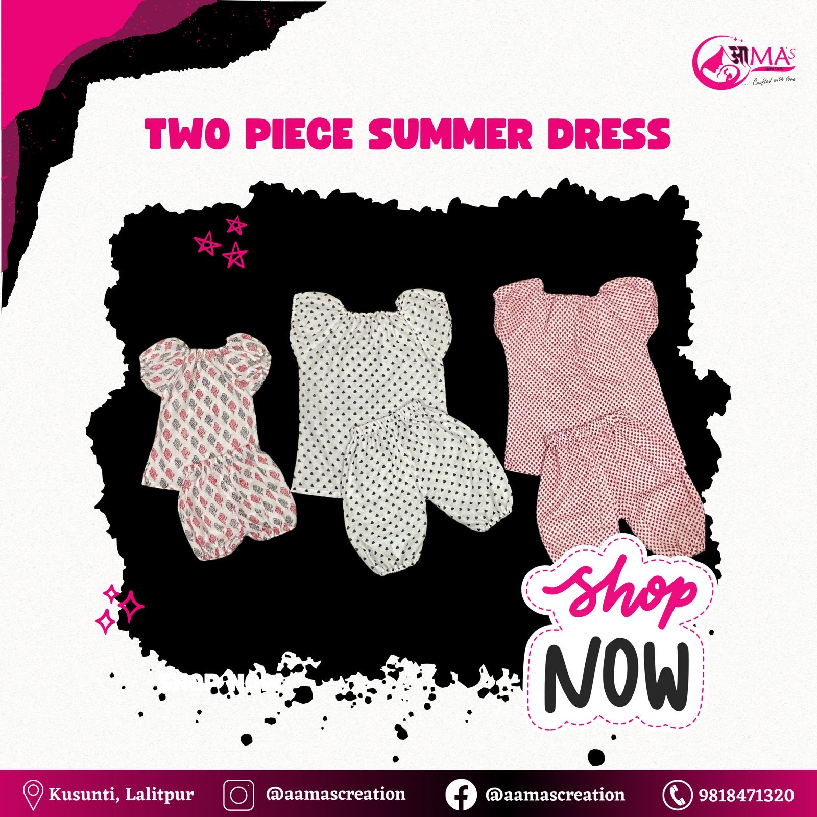 Two Piece Summer Dress