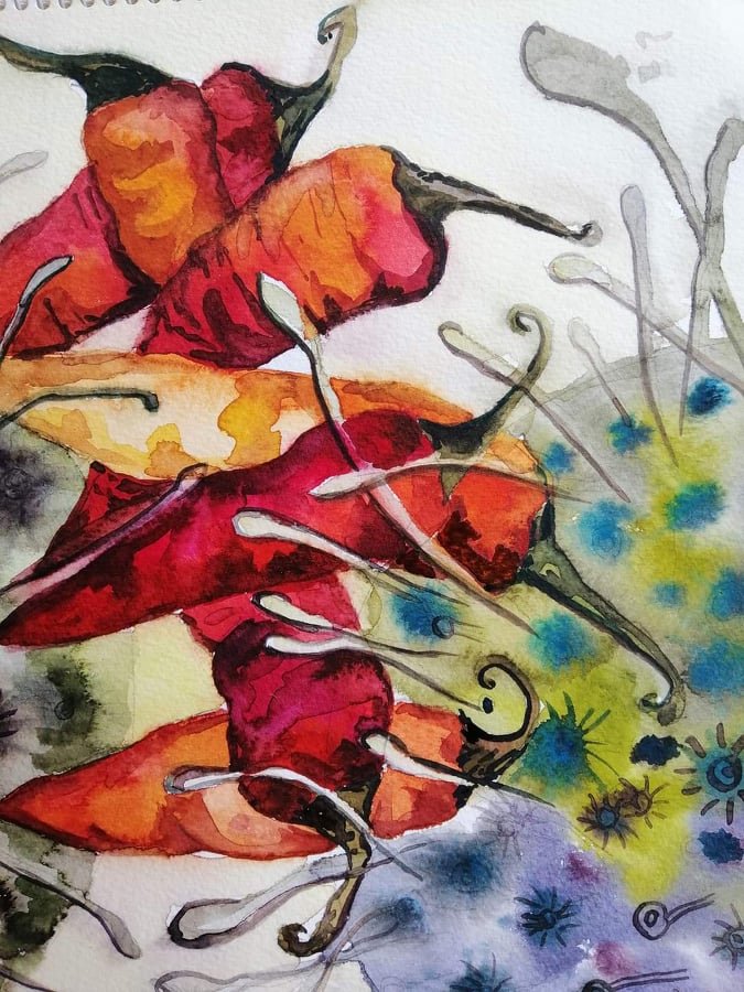 Water colot on paper